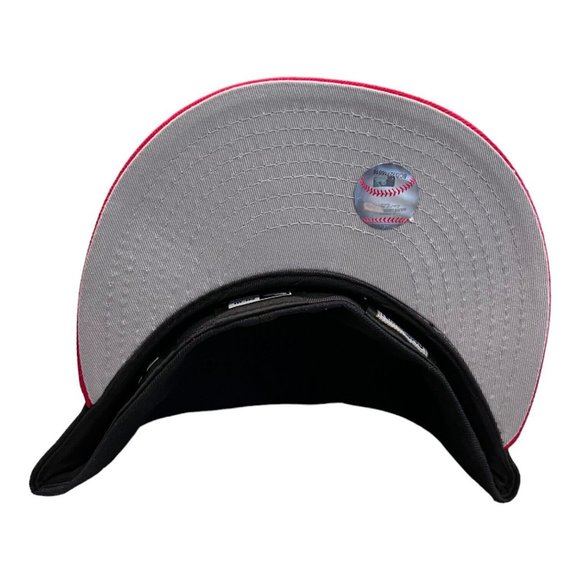 New Era Atlanta Braves 59FIFTY Fitted Hat Navy 30th Year Side Patch - Picture 6 of 8